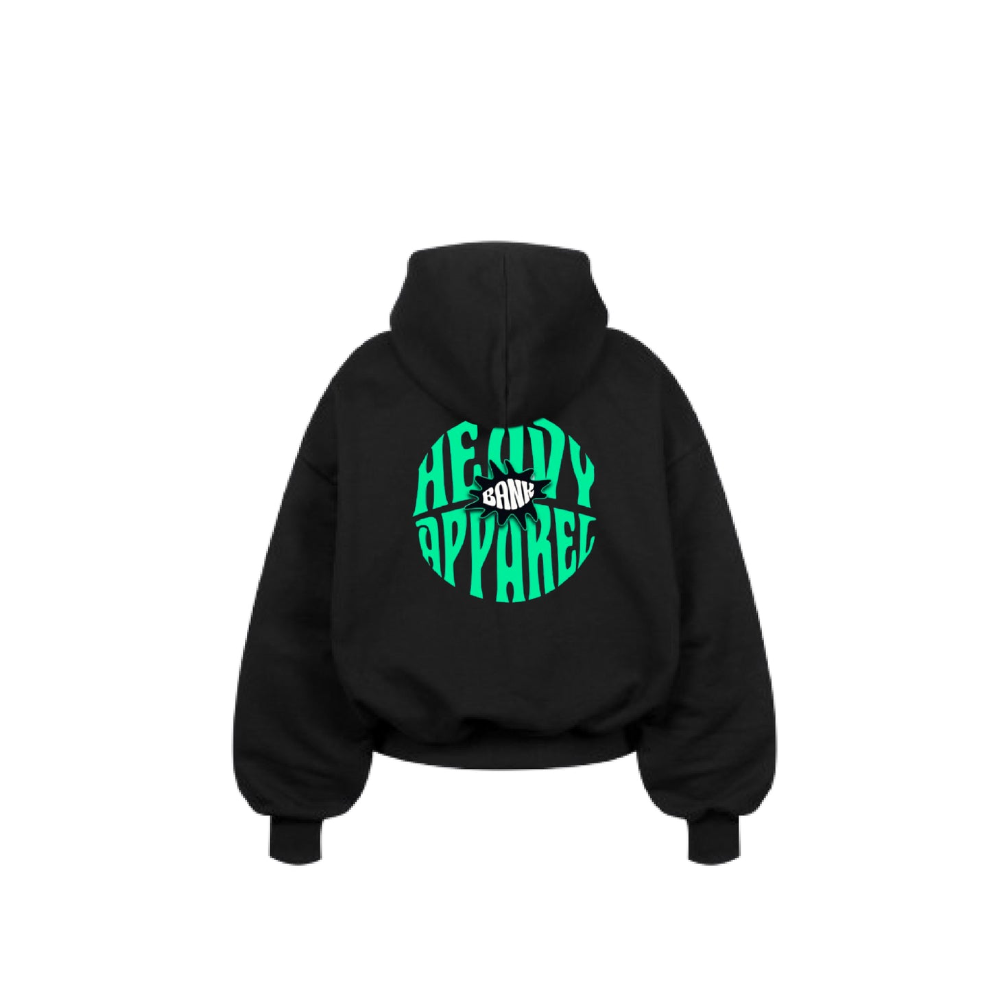 HBA SS1 Heavy Bank Neon/Black Heavyweight Hoodie